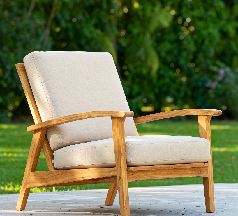AI Outdoor Lounge Chair Design